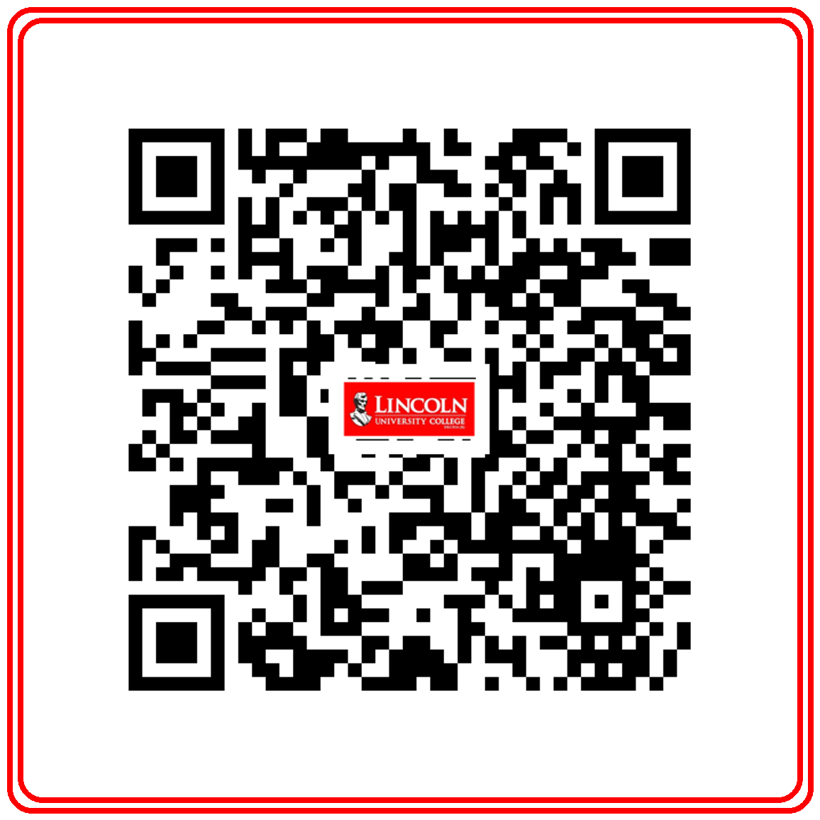 Scan to open the LUC Academic Reputation form